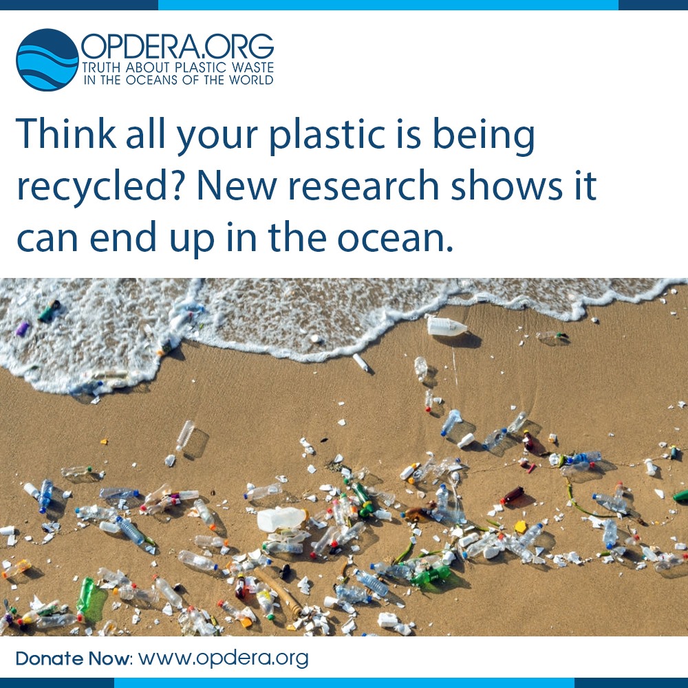 Most Plastic Waste Ends Up In The Ocean. | Opdera.org | The Truth About Plastic Waste In The World'S Oceans Great pacific garbage patch, plastic pollution, opdera, environment